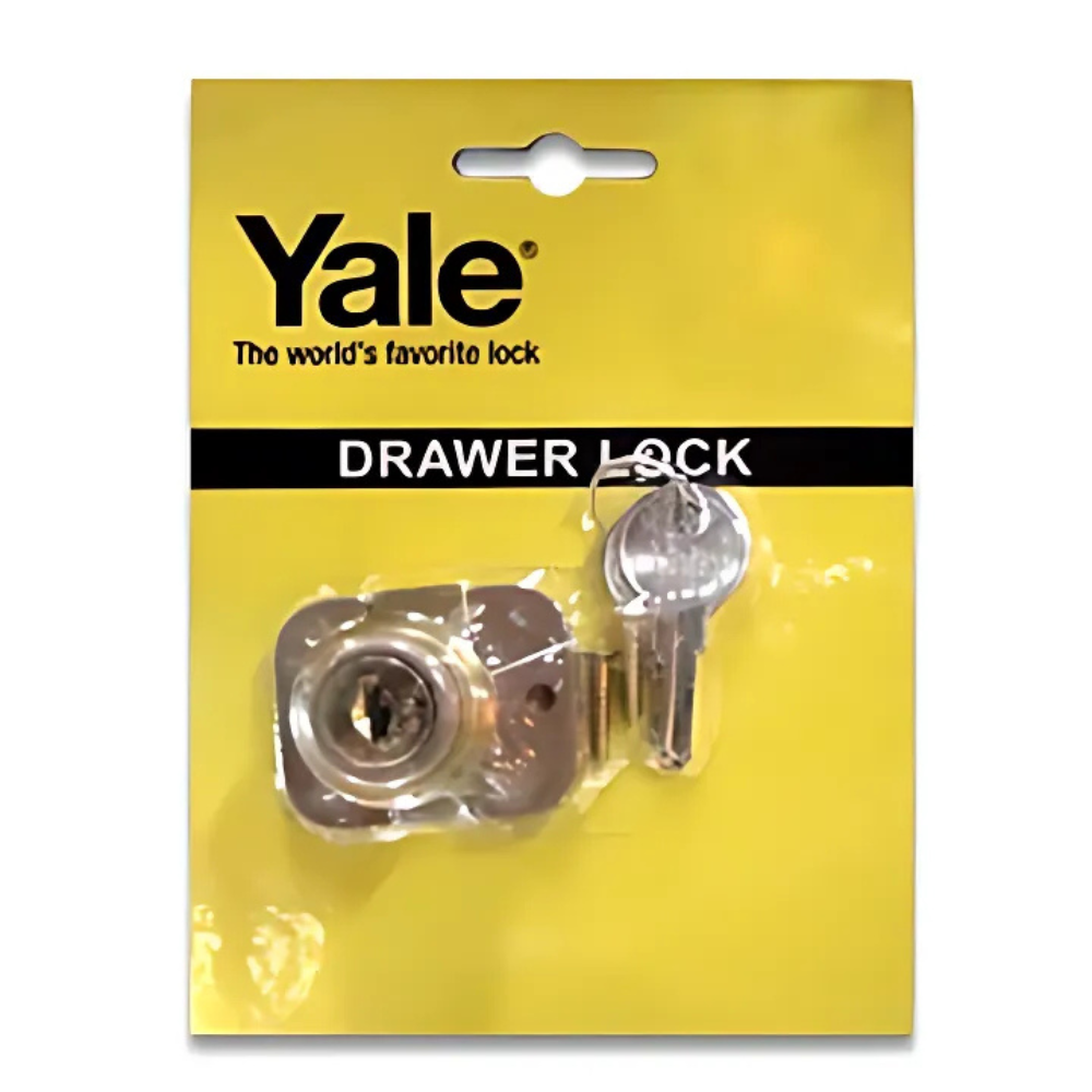 Yale 2 Hole Drawer Lock 22mm V9660HE