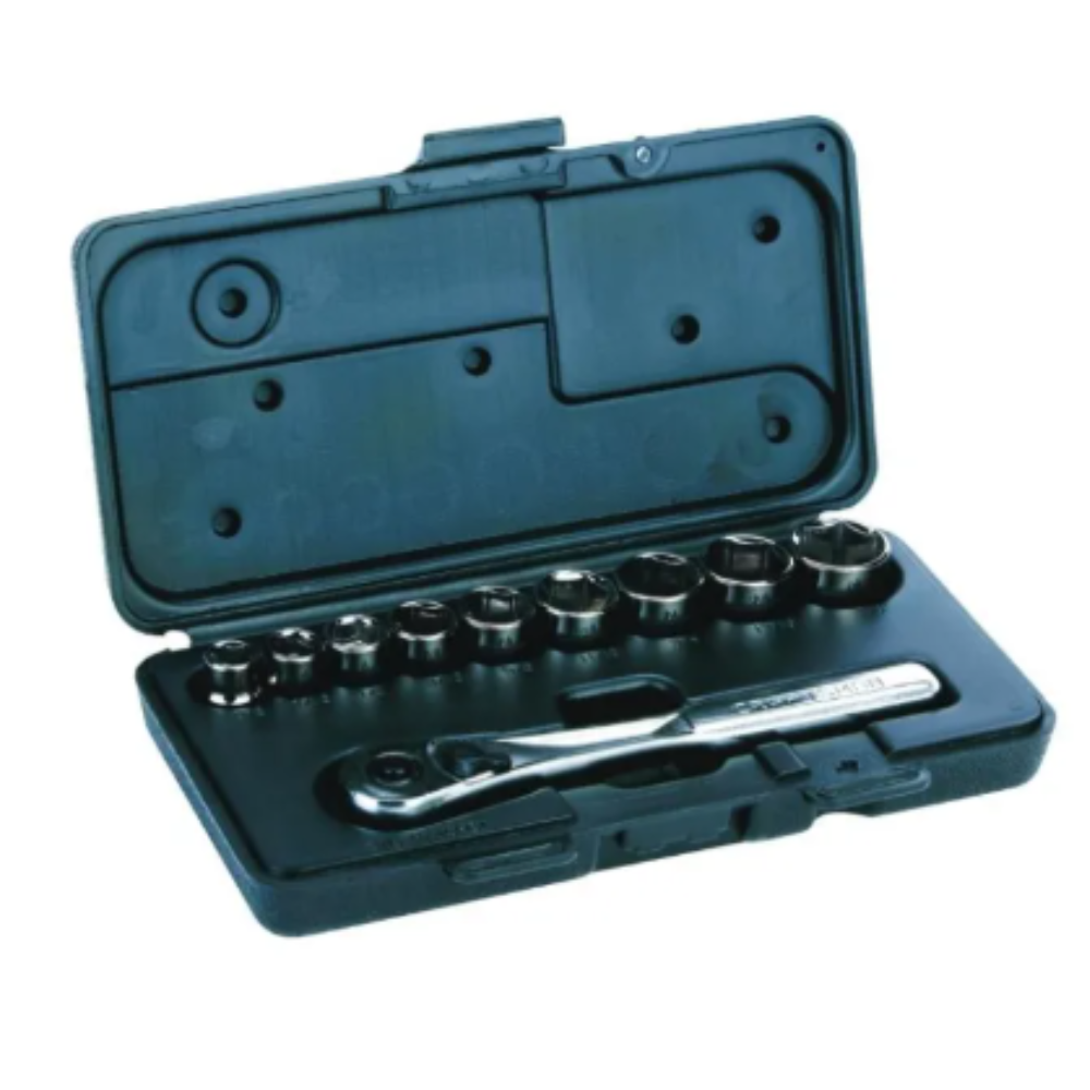 Craftsman 10 pc. 3/8 Dr. Socket Set 3/8 to 7/8" 6 pts. Made in U.S.A. 34553