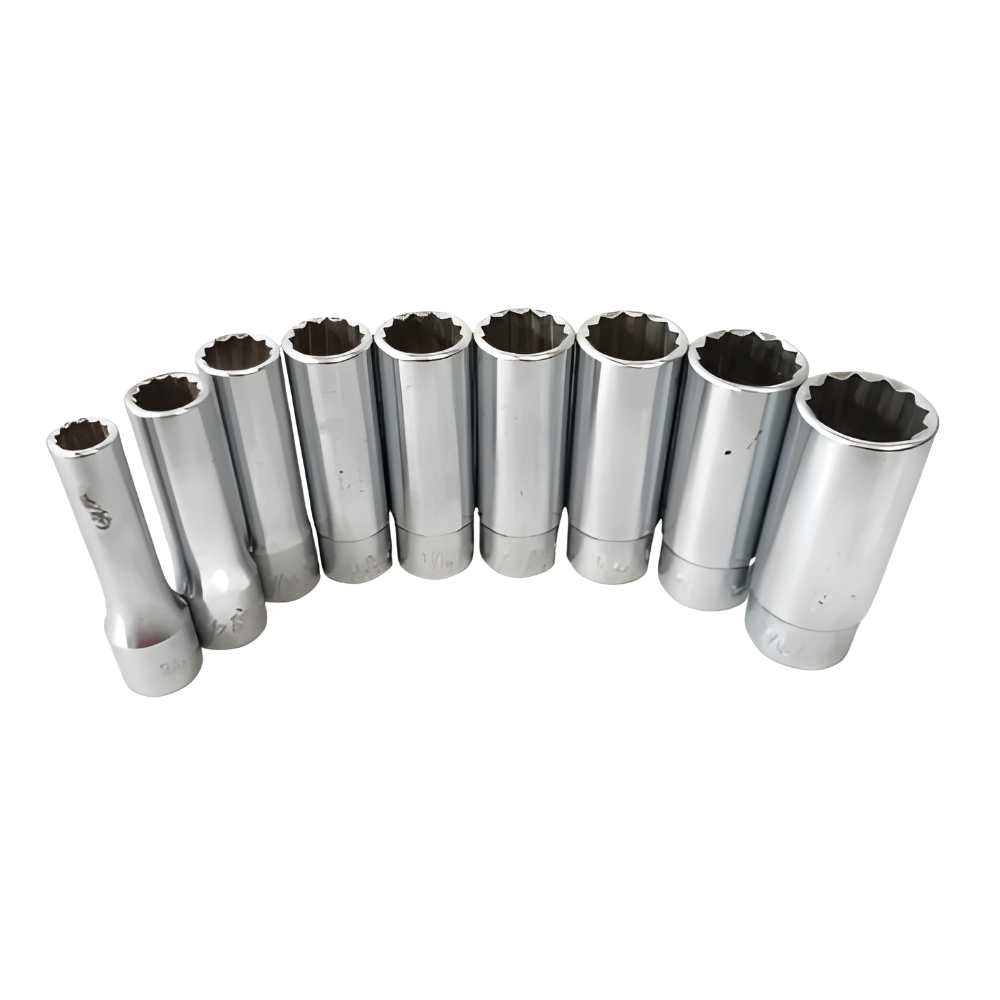 Koken 1/2" dr. 12pts Deep Socket Wrench Inches Sizes