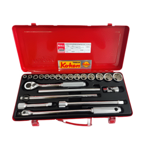 Koken 22pc. 1/2 Dr. Socket Set 3/8" - 1-1/4" 12pts Made in Japan Model: 4244A-12P