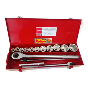 Koken 16pc. 3/4 Dr. Socket Set 22 - 60mm 6pts. Made in Japan Model: 6201-M 6P