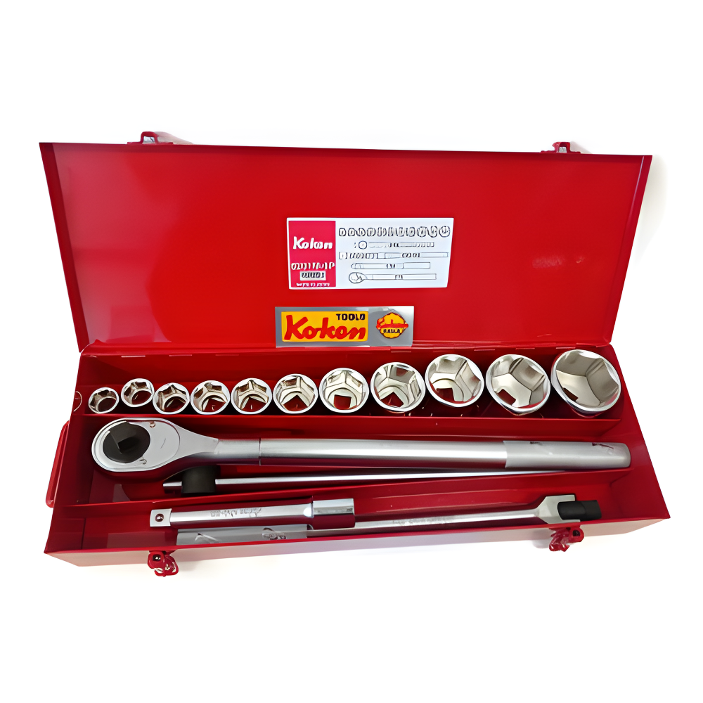 Koken 16pc. 3/4 Dr. Socket Set 22 - 60mm 6pts. Made in Japan Model: 6201-M 6P