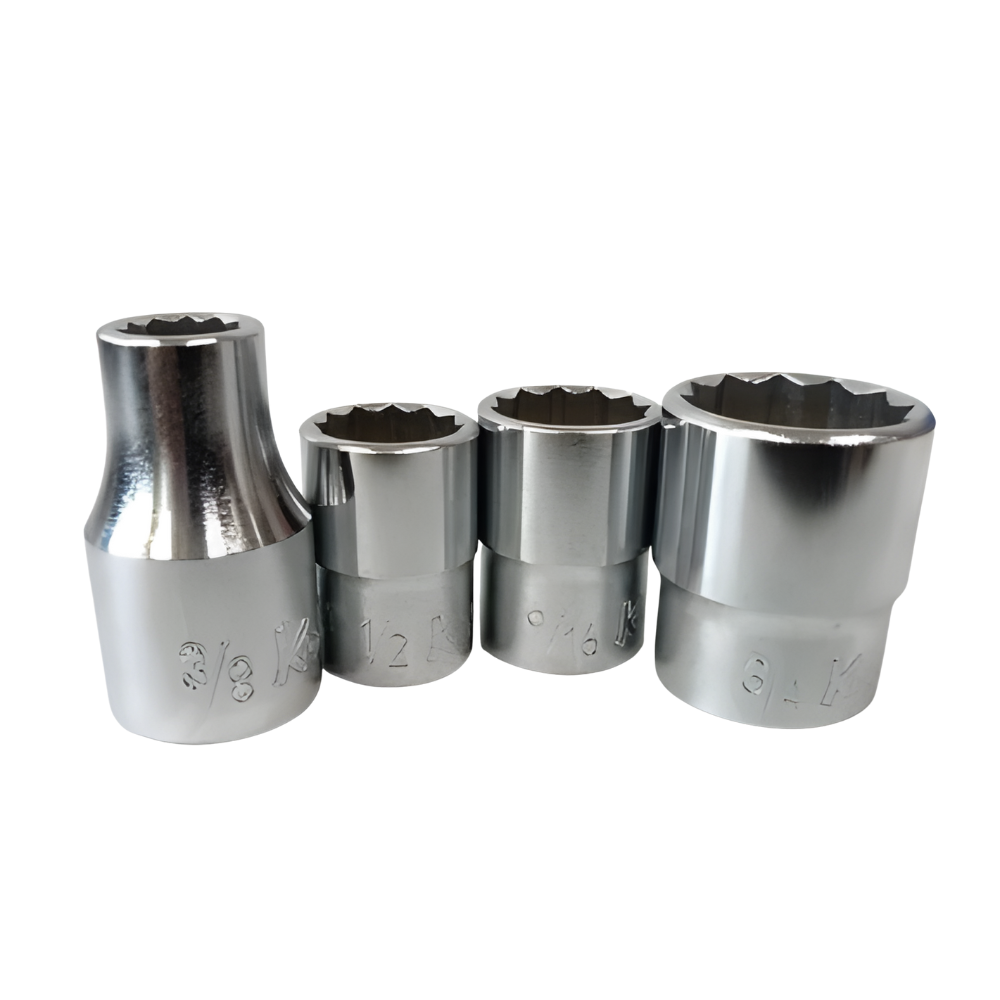 Koken Socket Wrench 3/8" Dr. 12pts. (Inches Size)