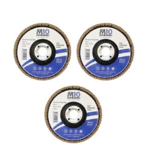 M10 3pcs Blue Flap disc