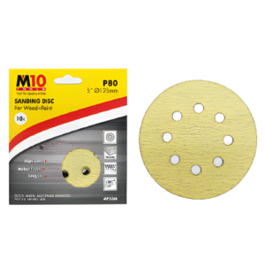 M10 5" Heavy Duty Velcro Sanding Disc 10 pcs. for Wood