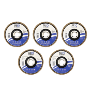 M10 Abrasive Flap Disc Wheel 4" for Stainless Steel (5 pcs.)