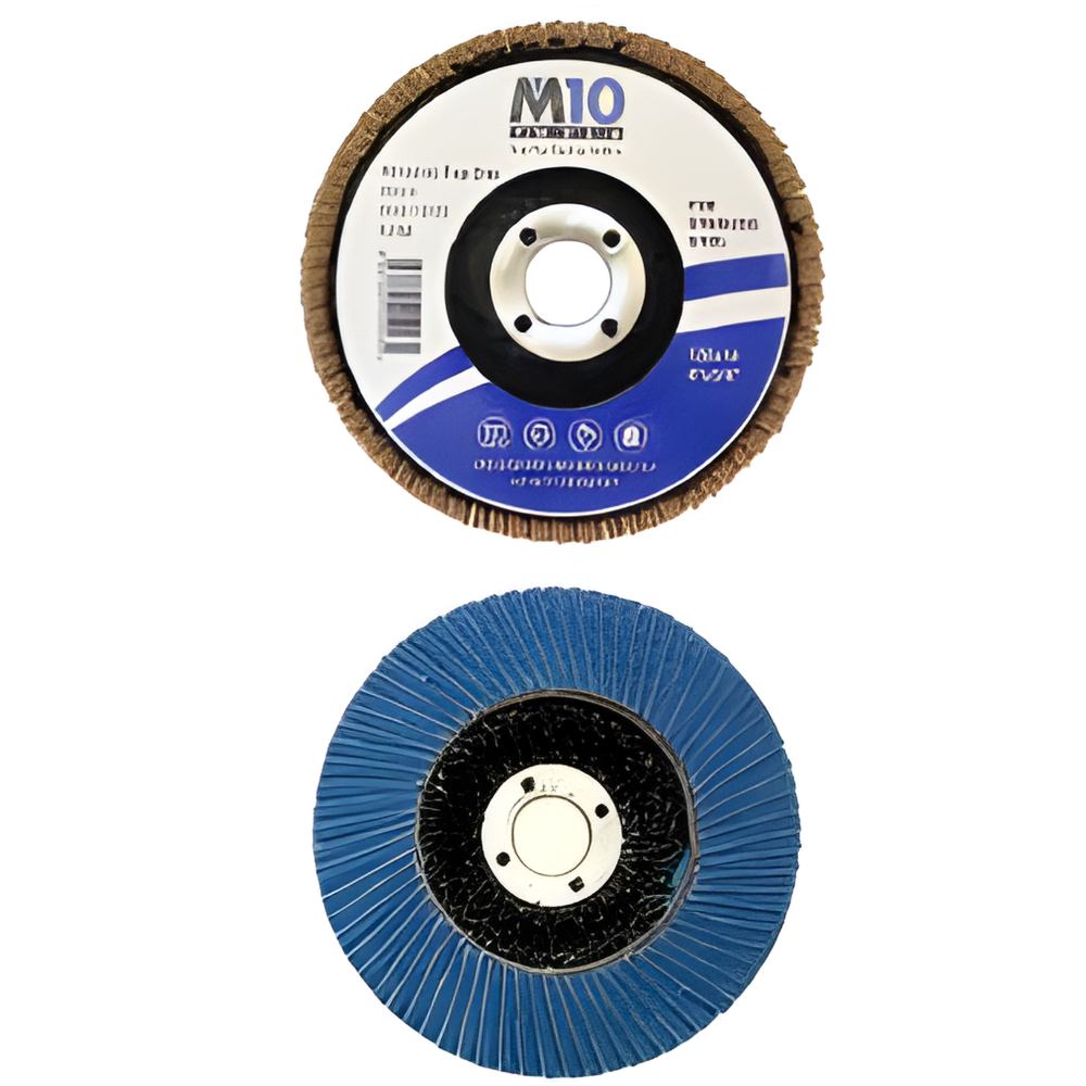 M10 Abrasive Flap Disc Wheel 4" for Stainless Steel