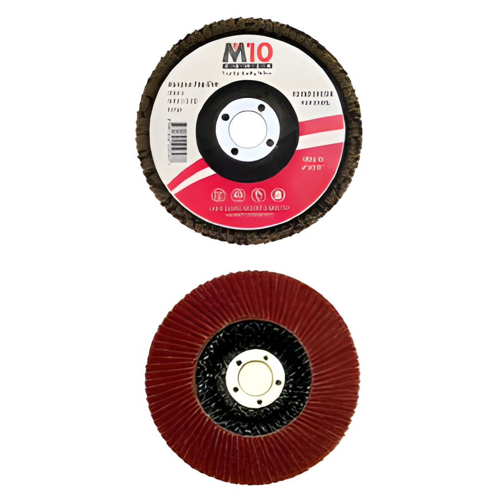 M10 Abrasive Flap Disc Wheel 4" for Steel