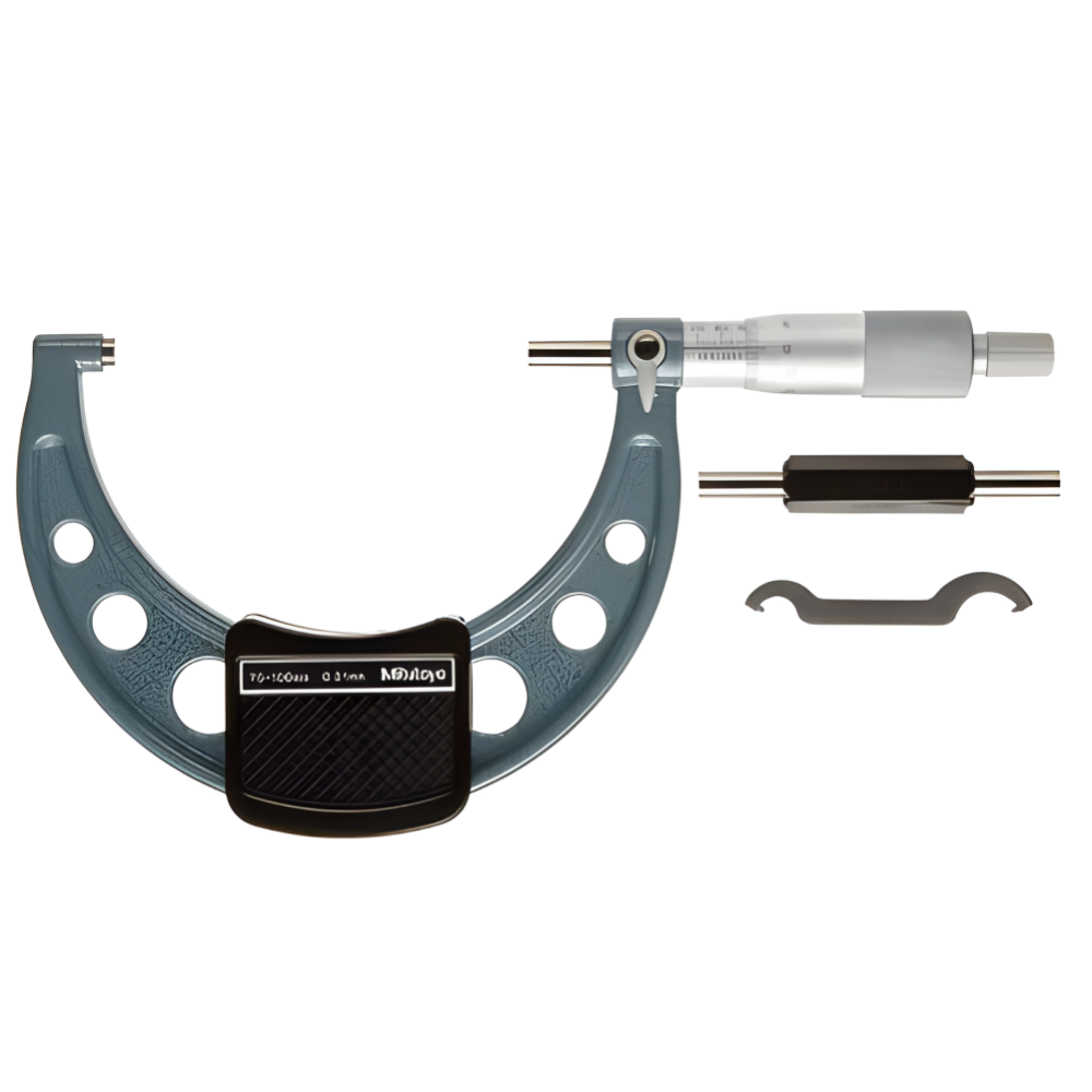 Mitutoyo Outside Micrometer 75 to 100mm Model: 103-140-10