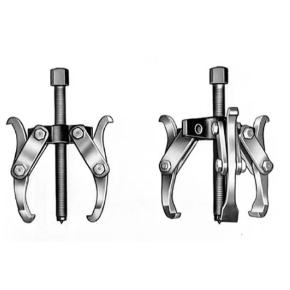 Power Team Grip-O-Matic Mechanical 2/3 Jaw Puller Long Type 13 Ton Cap. Model: 1042 Made in USA