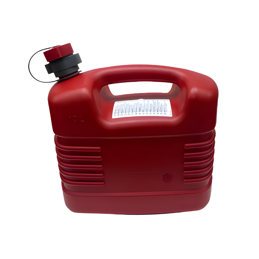 Pressol Red Plastic Fuel Tank Jerry Can with Flexible Nozzle Made in Germany