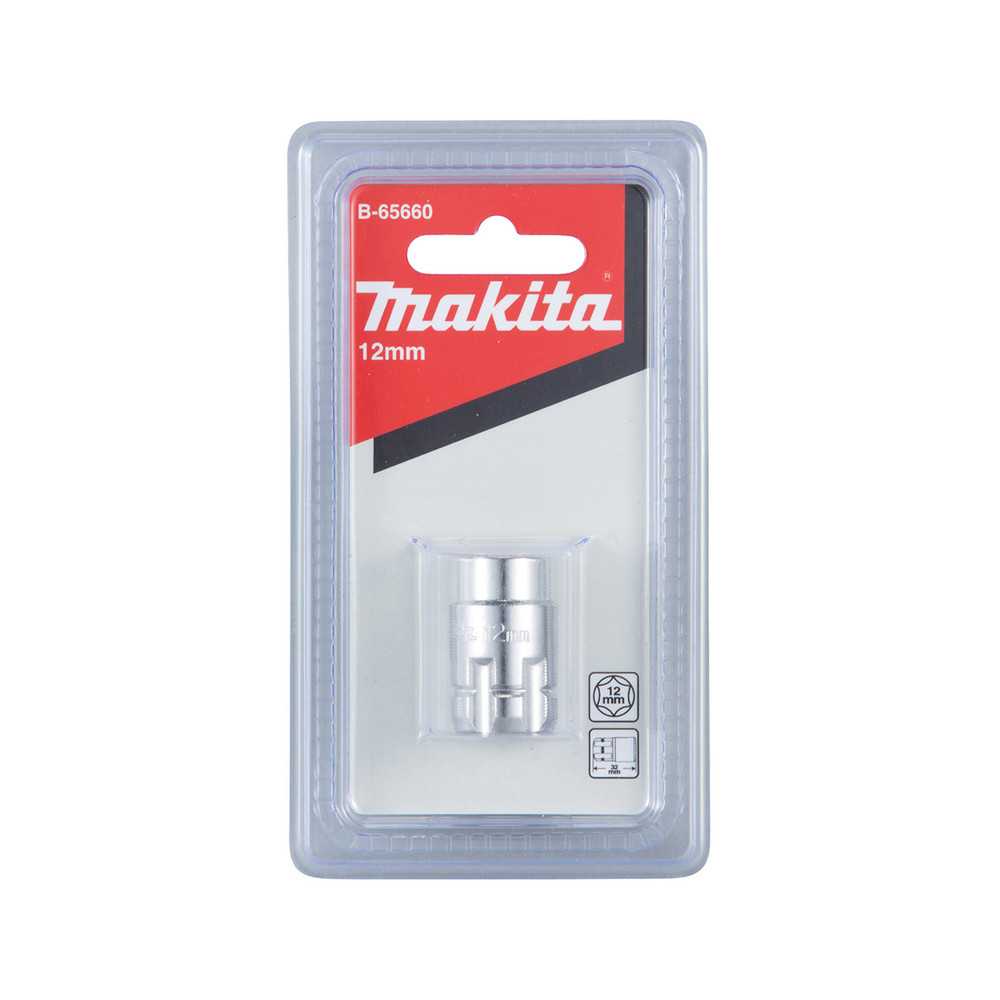 RS1170 B 65660 Pass thru socket 12mm pkg 57371