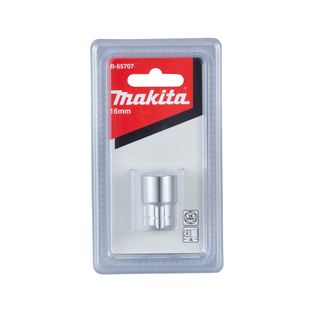 RS1177 B 65707 Pass thru socket 16mm pkg 05862
