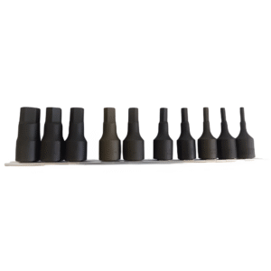 Koken 10pcs. 1/2 Dr. Impact Hexagonal Head Socket Set on Rail  3/16 - 3/4  Made in Japan Model: RS4012A/10L-60