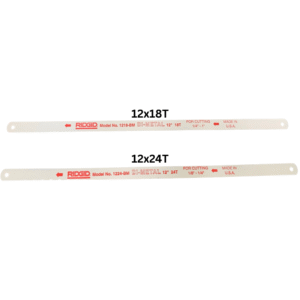 Ridgid Bi-Metal Hacksaw Blade 12" 18T & 24T Made in U.S.A.