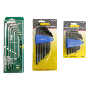 SKS Ball Point Allen Key Wrench (Short Arm, Long Arm & Extra Long Arm)