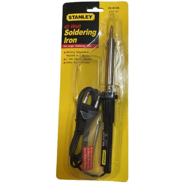 Stanley 45W 220V SOLDERING IRON 69 033B