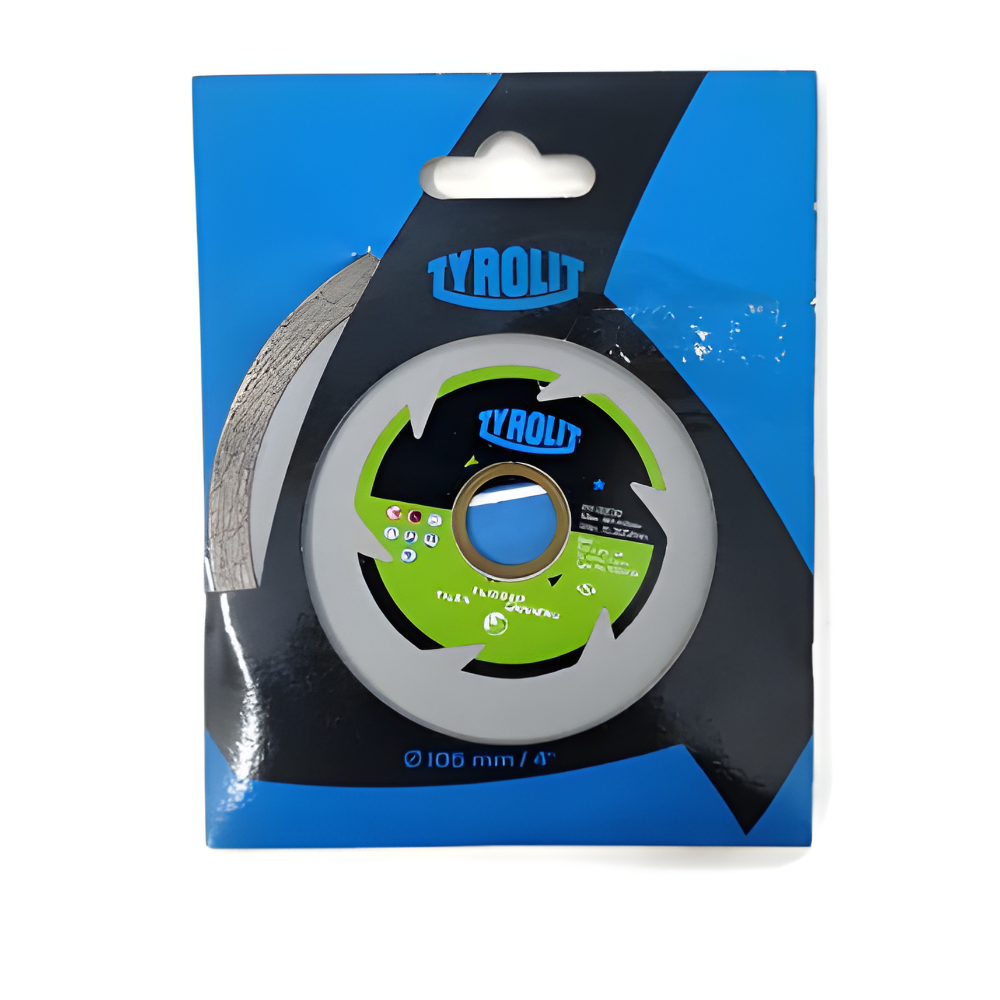 Tyrolit Diamond Cutting Wheel For Tiles 4" - Image 2