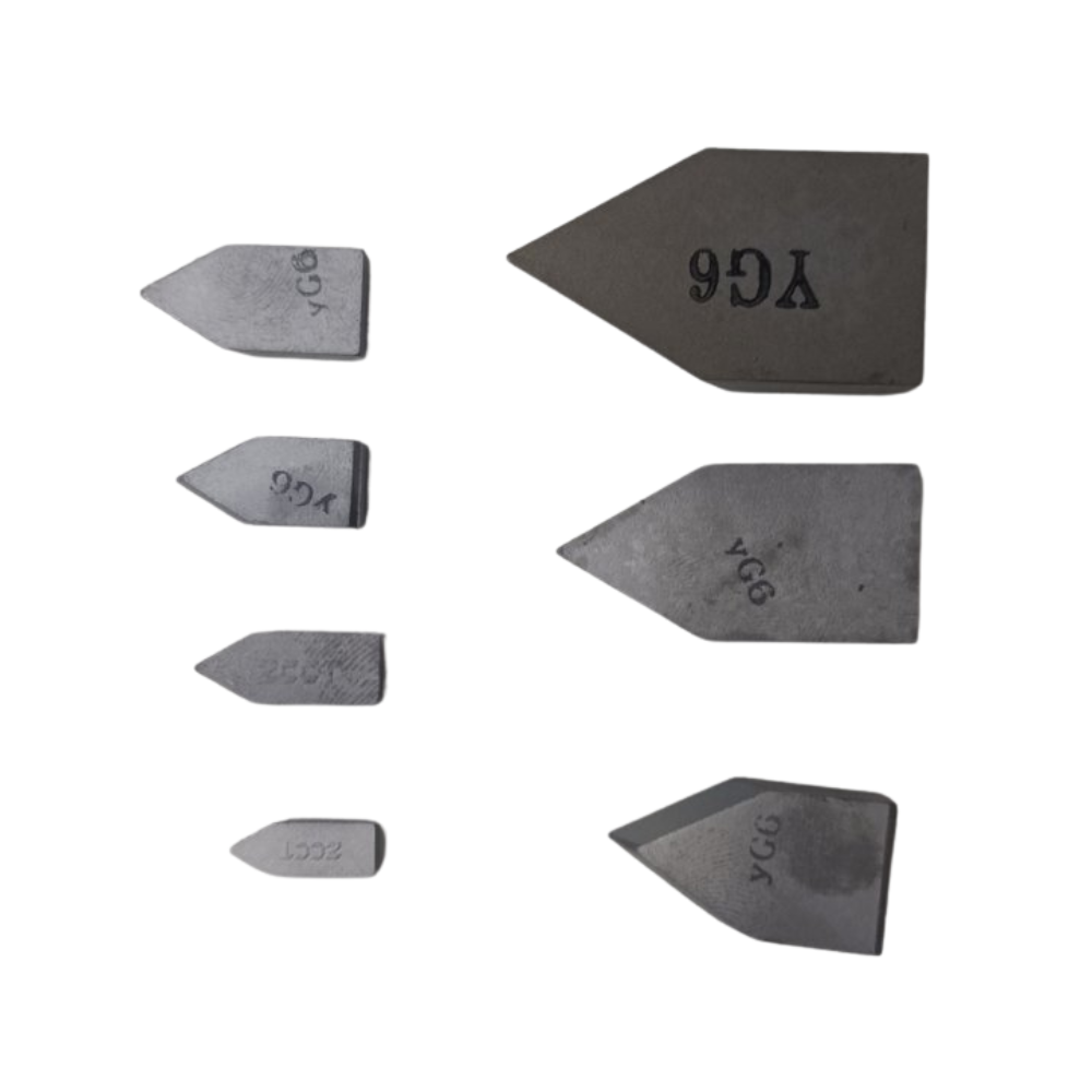Heavy Duty YG6 Carbide 1/4", 5/16", 3/8", 1/2", 5/8", 3/4" & 1"