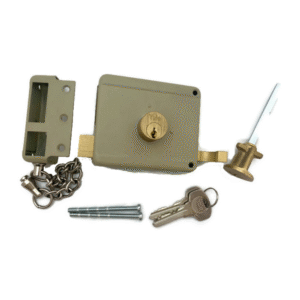 Yale Heavy Duty Khaki Colored Rim Lock (Left) 61010502P