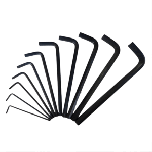 Eight Long Arm Black Hexagon Allen Key 1.5mm - 27mm Made in Japan
