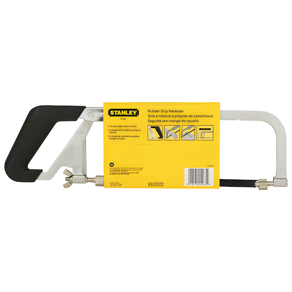 Stanley Rubber Grip Adjustable Hacksaw Frame (15-265) - Image 2