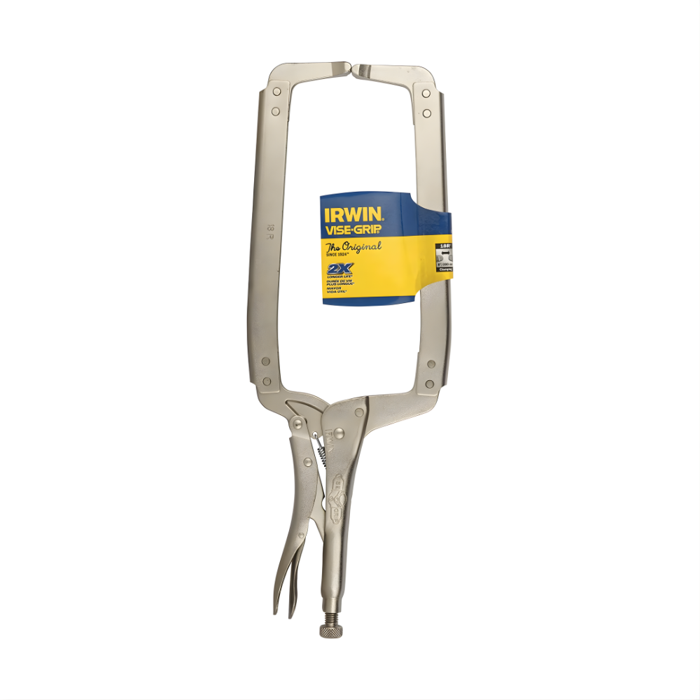 Irwin Vise-Grip Locking C-Clamps with Swivel Pads 18 inches 18SP