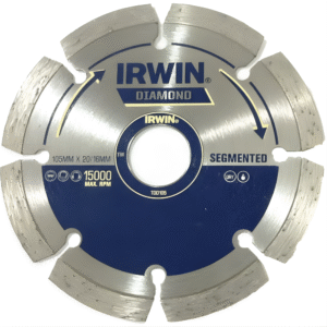 Irwin Segmented Diamond Wheel for Concrete 4" TDD105