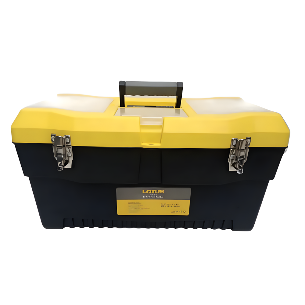 Lotus Metal Latch 23.5 inches Plastic Tool Box - Image 2
