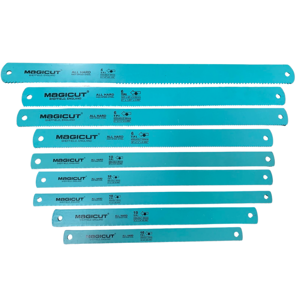 Magicut All Hard High Speed Steel Power Hacksaw Blade Made in England