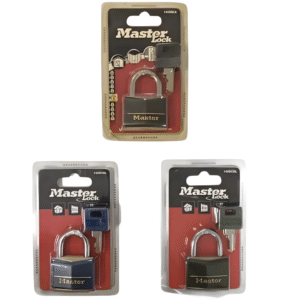 Master Lock Brass Padlock with Vinyl Cover