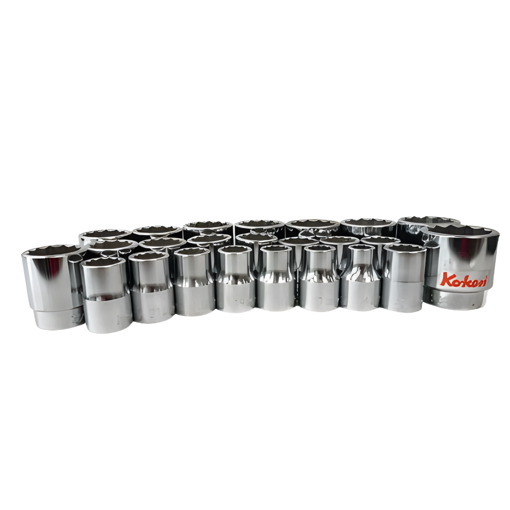 Koken 3/4" Dr. 12pts Socket Wrench Metric Sizes