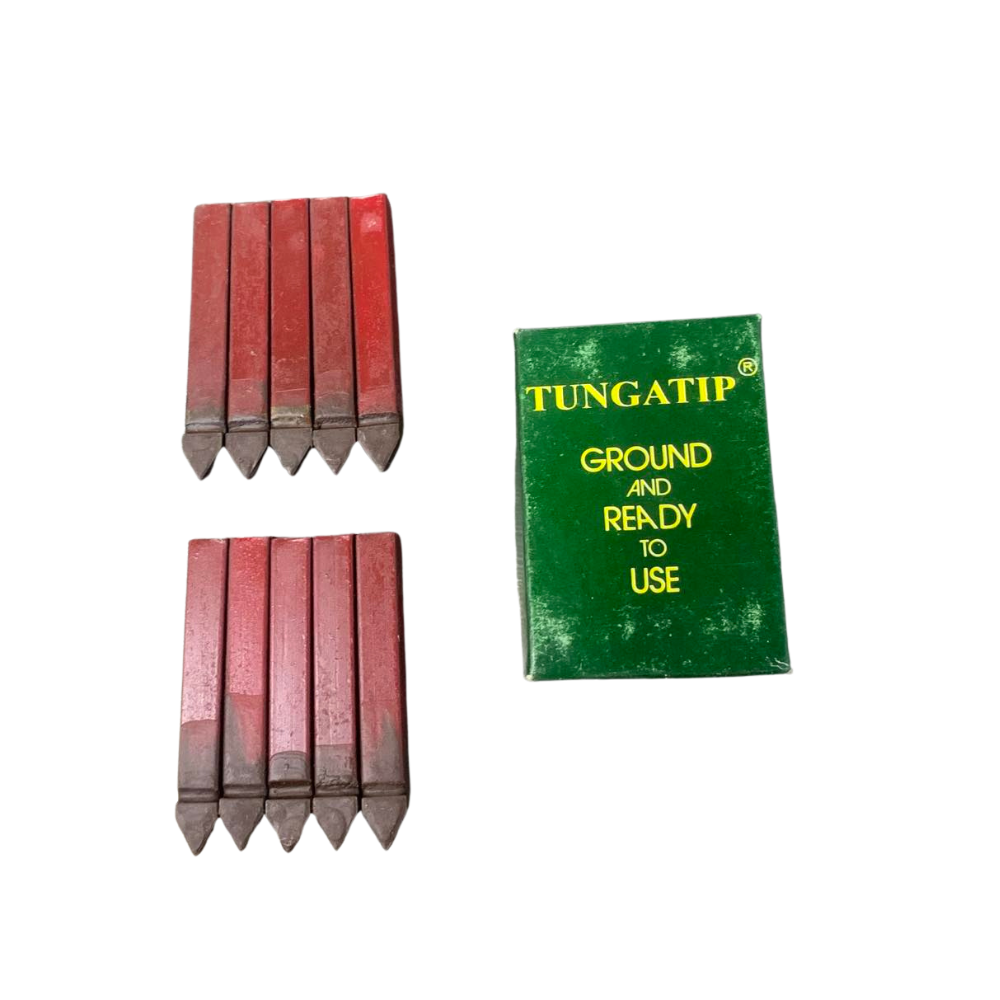 10 pcs. Tungatip Carbide Tool Bit 5/16" - (Straight, Left & Right)