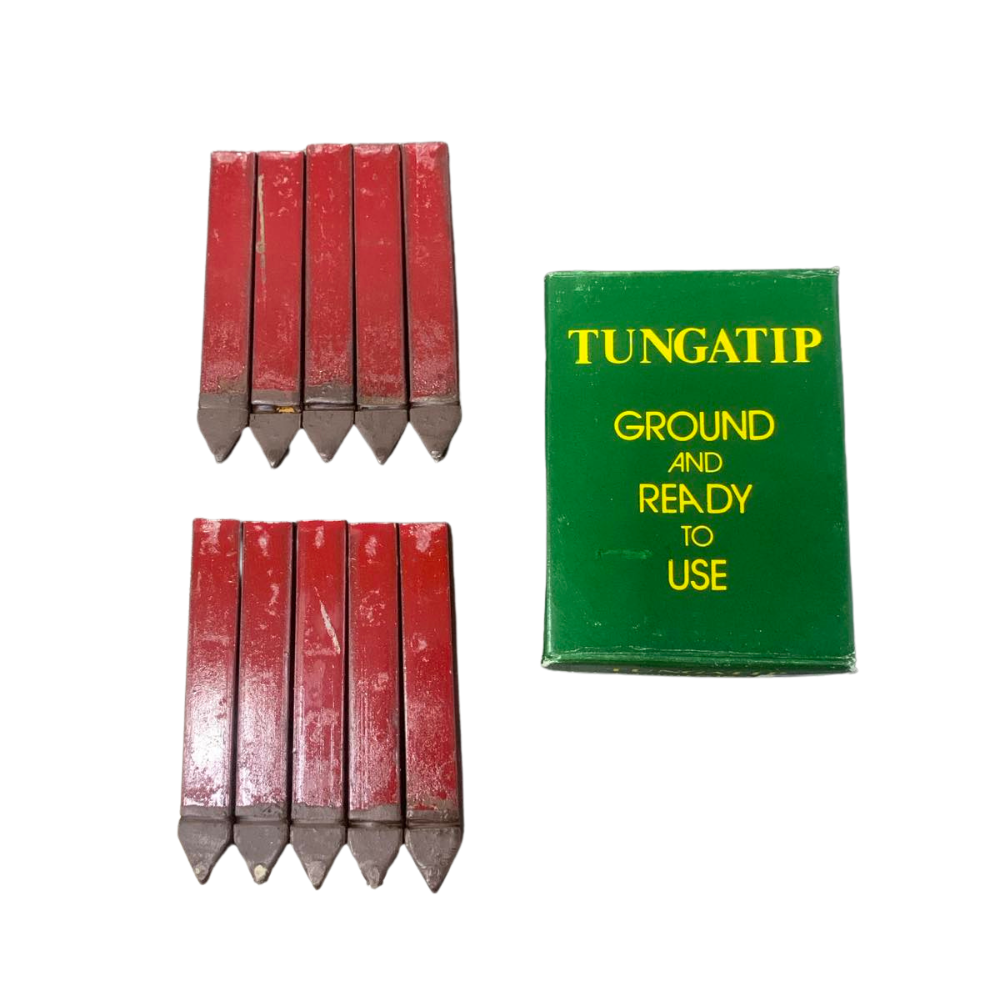 10 pcs. Tungatip Carbide Tool Bit 7/16" - (Straight, Left & Right)