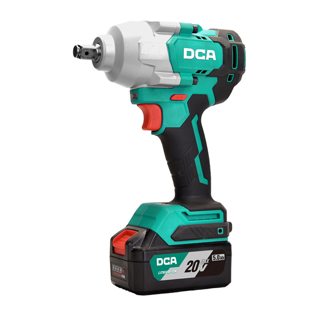 DCA DM 20V Cordless Brushless Impact Wrench 1/2" Drive 698Nm Model: ADPB698