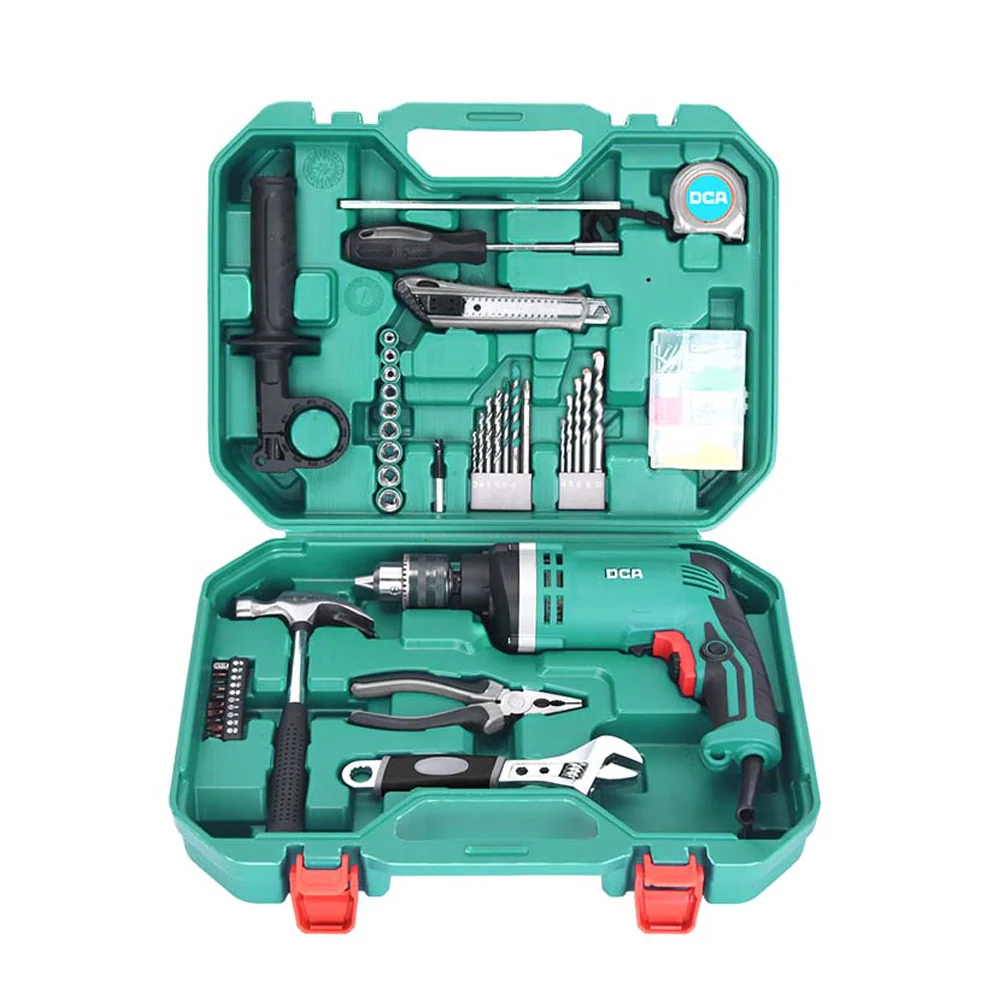 DCA AZJ16T Impact Drill Tool Kit Set