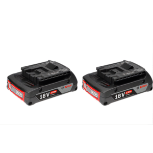 Bosch Battery 2x GBA 18v2.0ah + GAL 18V-40 Starter Set