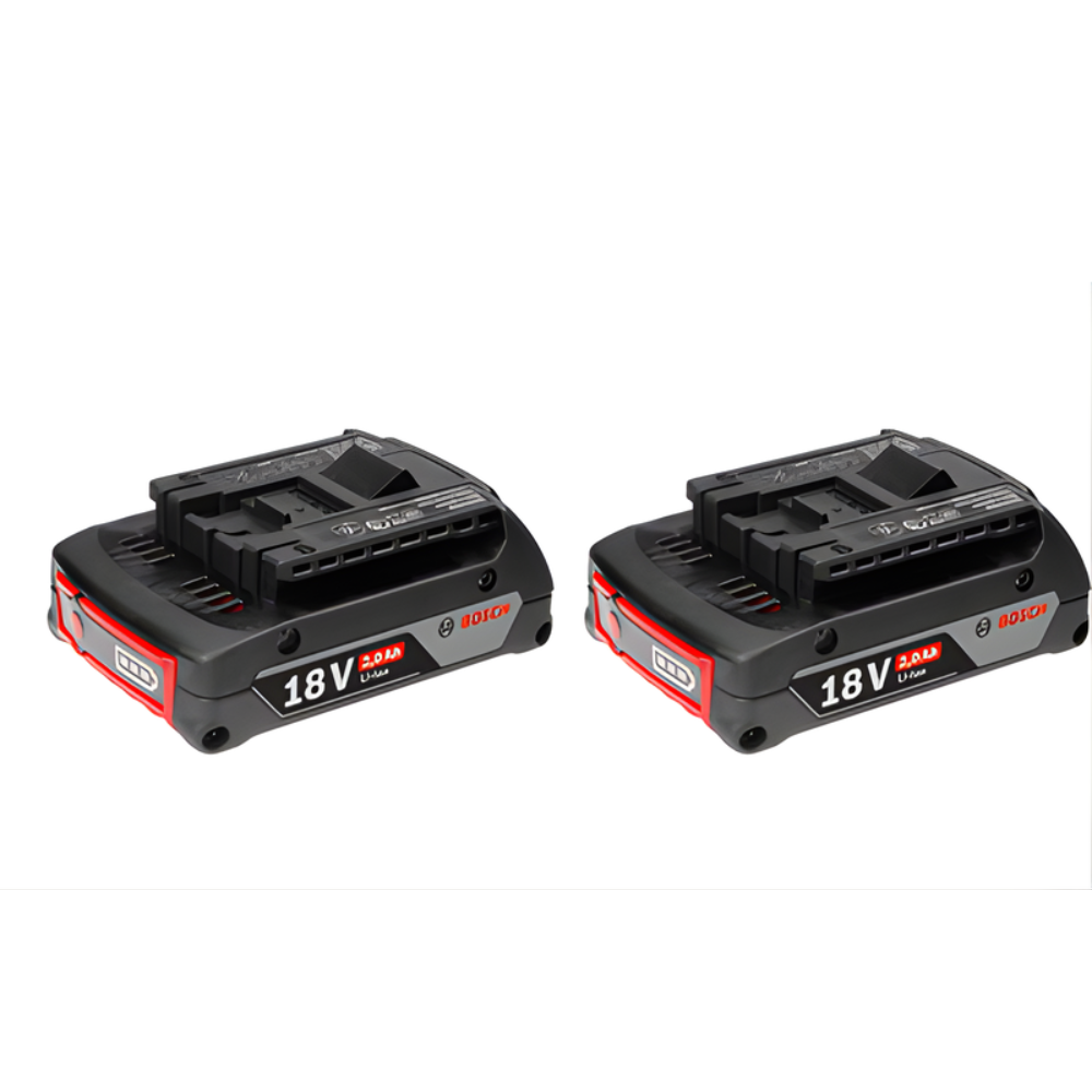 Bosch Battery 2x GBA 18v2.0ah + GAL 18V-40 Starter Set