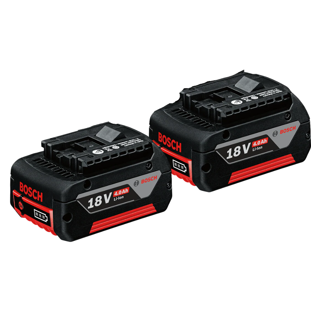 Bosch Battery 2x GBA 18v2.0ah (1600A019S0)