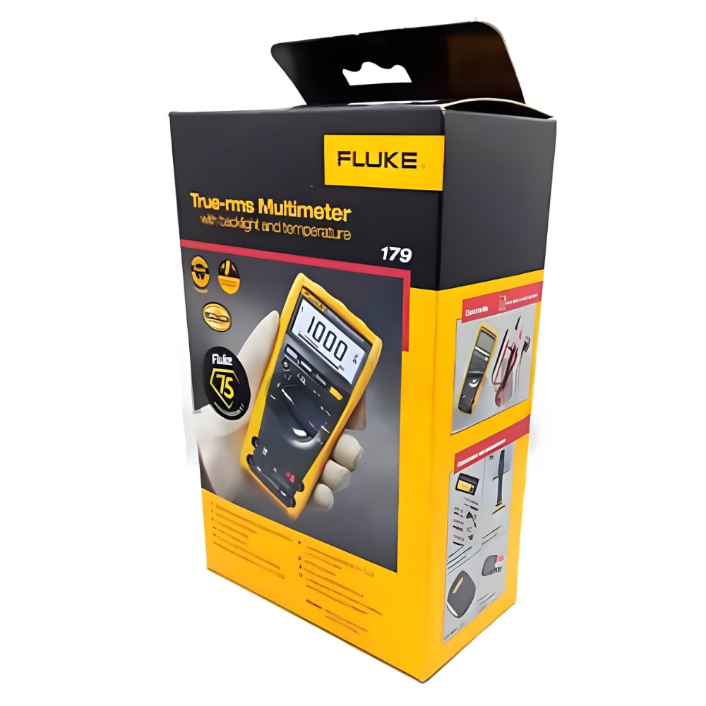 Fluke Digital Multimeter (179-TRMS) with backlight & temperature readings - Image 2