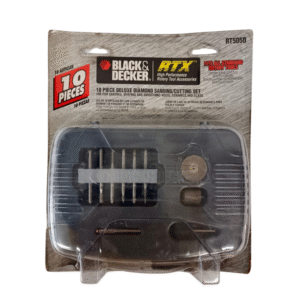 Black & Decker 10pcs.Deluxe Diamond Sanding/Cutting Set Model: RT5050
