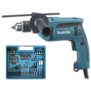 Makita HP1640KX3 Hammer Drill with Keyed Chuck 16 mm (5/8") 680 W