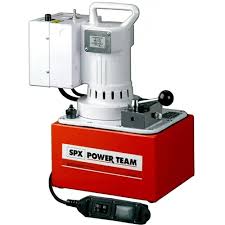 Power Team Double-Acting Hydraulic Electric Pump PE554-50-220 Made in U.S.A.
