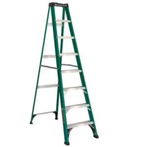 Louisville FS4000 Series Fiberglass Stepladder 225lbs. Made in Mexico