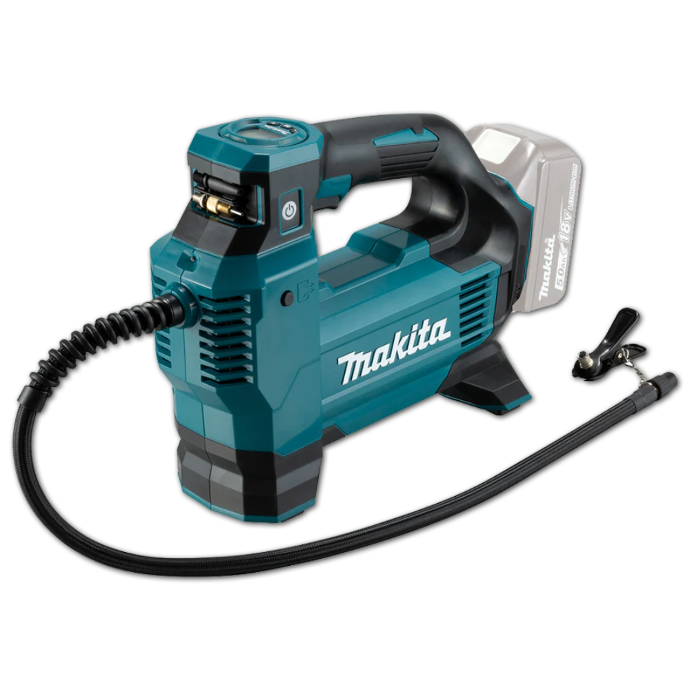 Makita DMP181Z Cordless Inflator 18V max LXT Li-Ion 1,110 kPa (161 PSI) [11.1 bar] (Bare Tool Only)