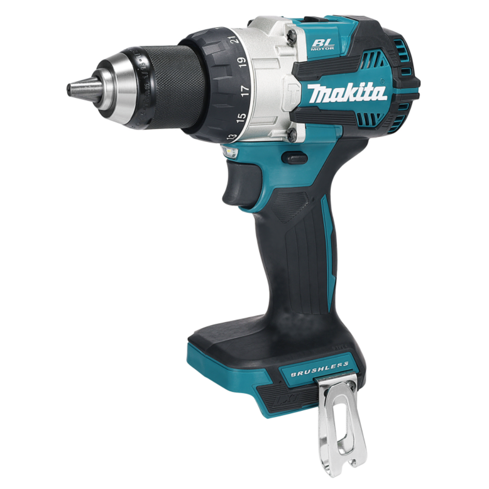 Makita 13mm (1/2″) 110 N·m (970 in.lbs.) Cordless Hammer Driver Drill 18V LXT® Li-Ion [BARE TOOL] DHP489Z