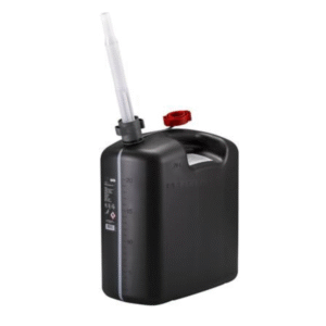 Pressol Black Plastic Fuel Tank Jerry Can with Flexible Nozzle Made in Germany