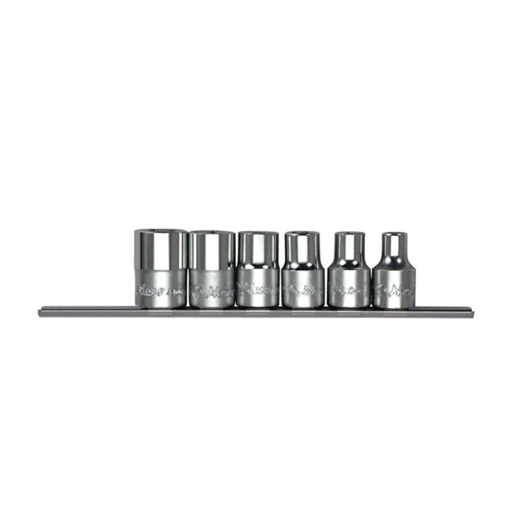 Hans 4601M 1/2" Drive 6pcs. Socket Wrench Set 6pts.