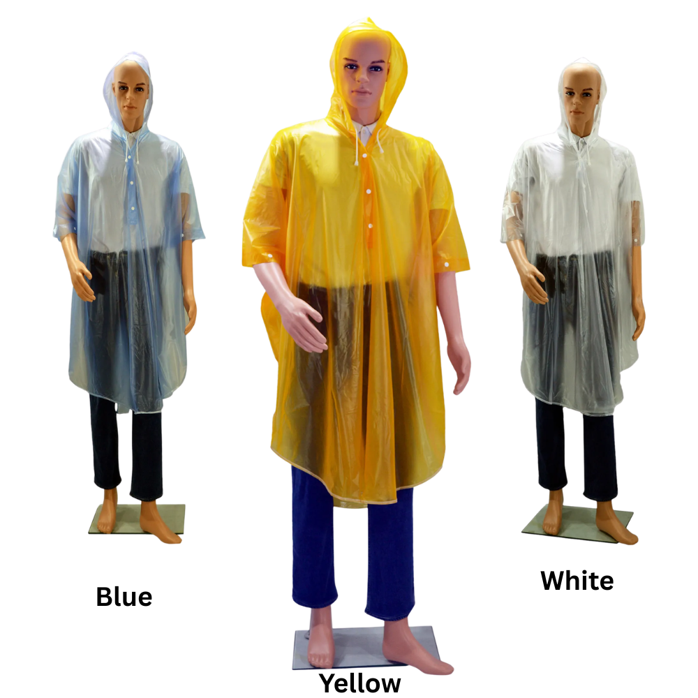 Hercules #2600 Unisex Transparent Poncho
