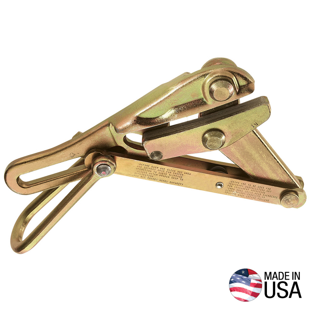 Klein Chicago Grip for EHS Cable, Curved Jaw 1684-74